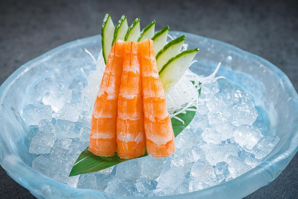 Сашими креветка